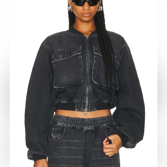 Diesel Jackets & Blazers - Diesel denim bomber jacket